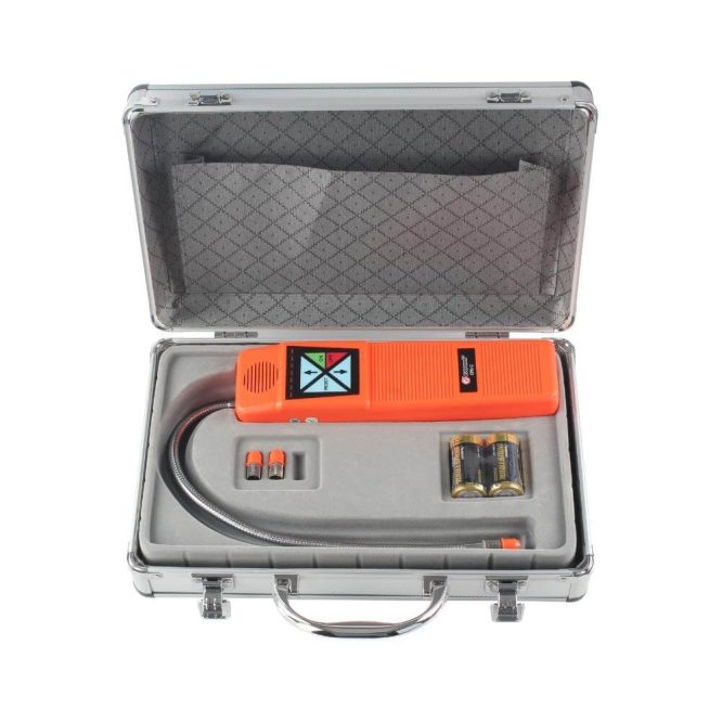 Detector de fugas de refrigerantes halogenados